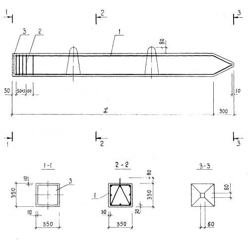 Свая С 10-35 ТК2 Серия 3.015-5/86